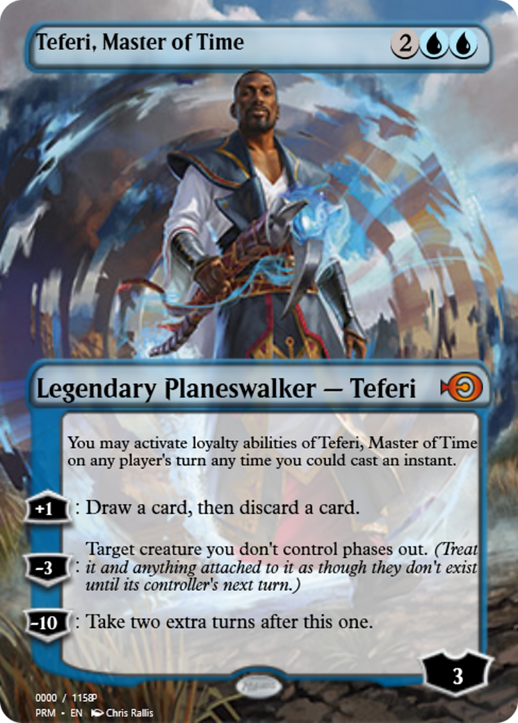 Teferi, Master of Time (PRM-85940) - Magic Online Promos