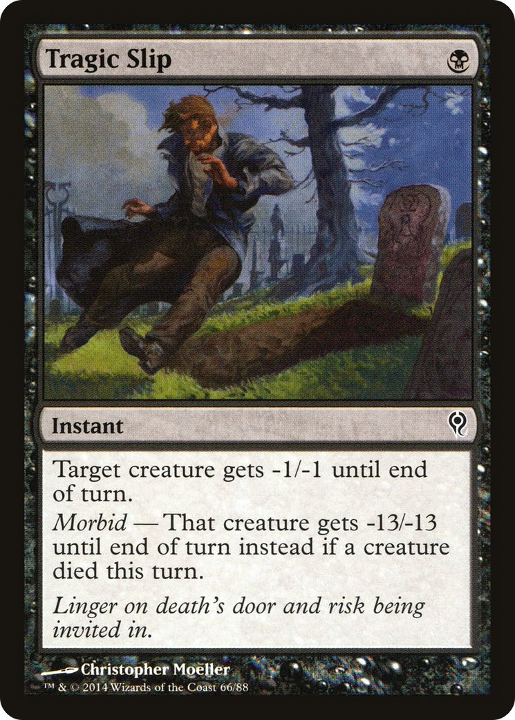 Tragic Slip (DDM-066) - Duel Decks: Jace vs. Vraska