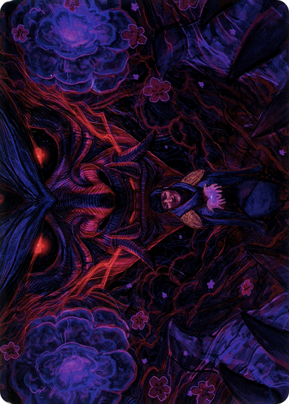 Reckoner Shakedown // Reckoner Shakedown (ANEO-018) - Neon Dynasty Art Series (Borderless) Foil