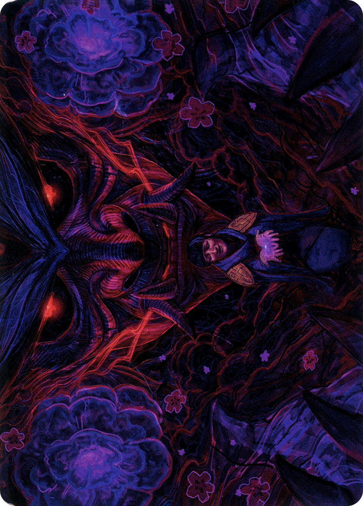 Reckoner Shakedown // Reckoner Shakedown (ANEO-018) - Neon Dynasty Art Series (Borderless) Foil