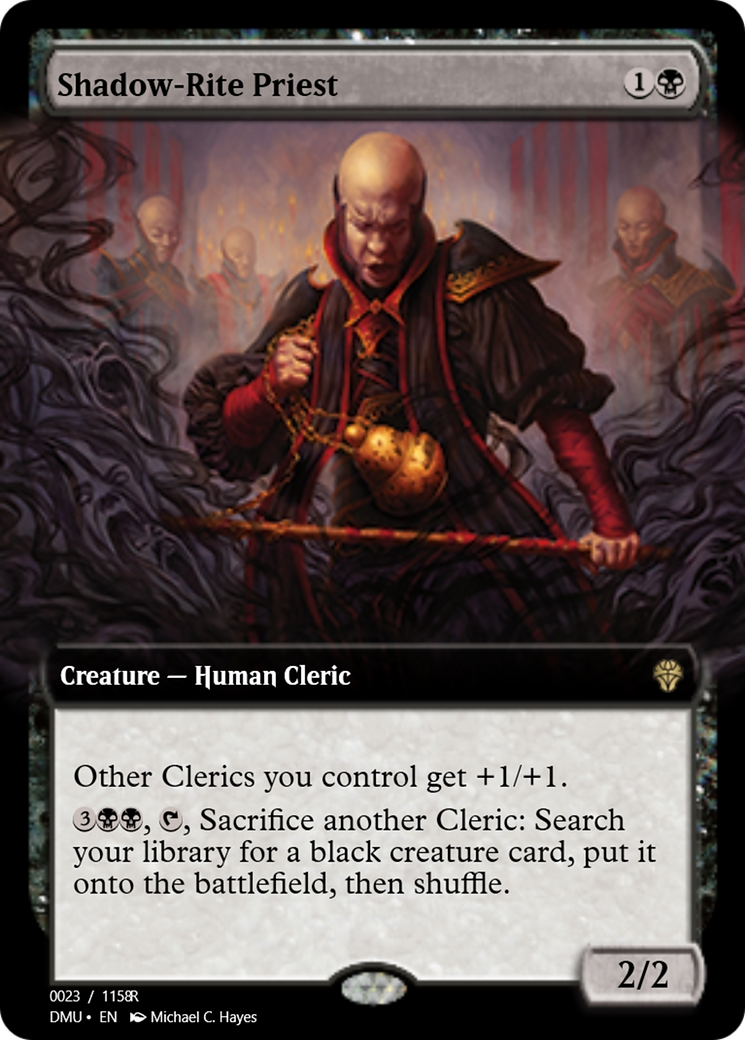 Shadow-Rite Priest (PRM-103426) - Magic Online Promos Foil