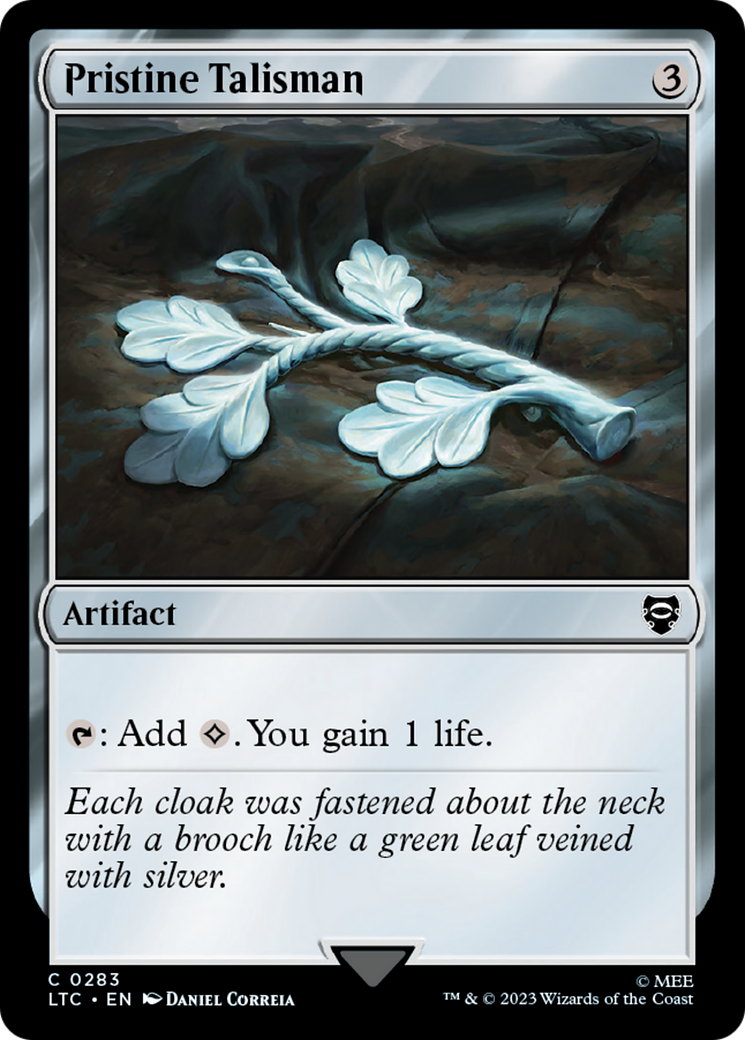 Pristine Talisman⁣ - Commander: The Lord of the Rings: Tales of Middle-earth⁣ (Common)⁣ [283]
