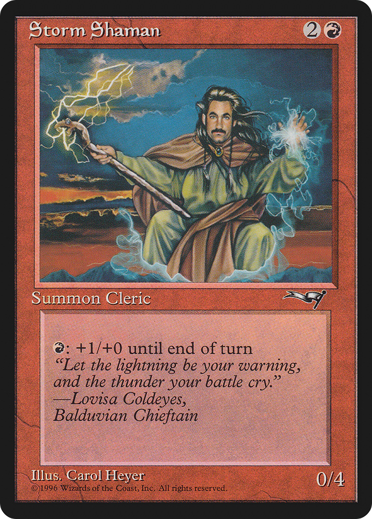Storm Shaman (Male) (ALL-81A) - Alliances