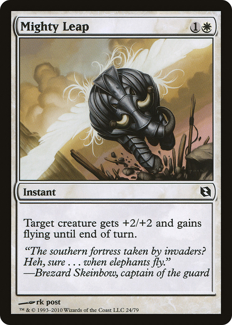 Mighty Leap (DDF-024) - Duel Decks: Elspeth vs. Tezzeret