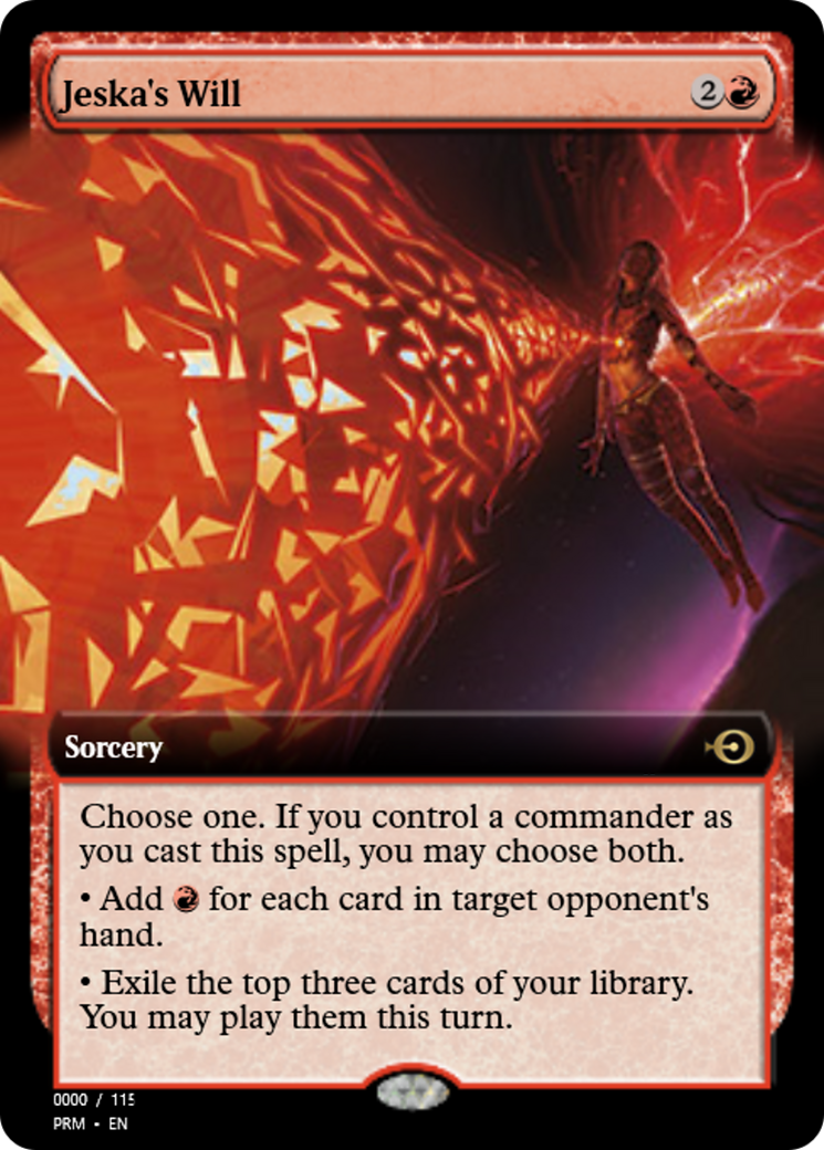 Jeska's Will (PRM-86058) - Magic Online Promos Foil