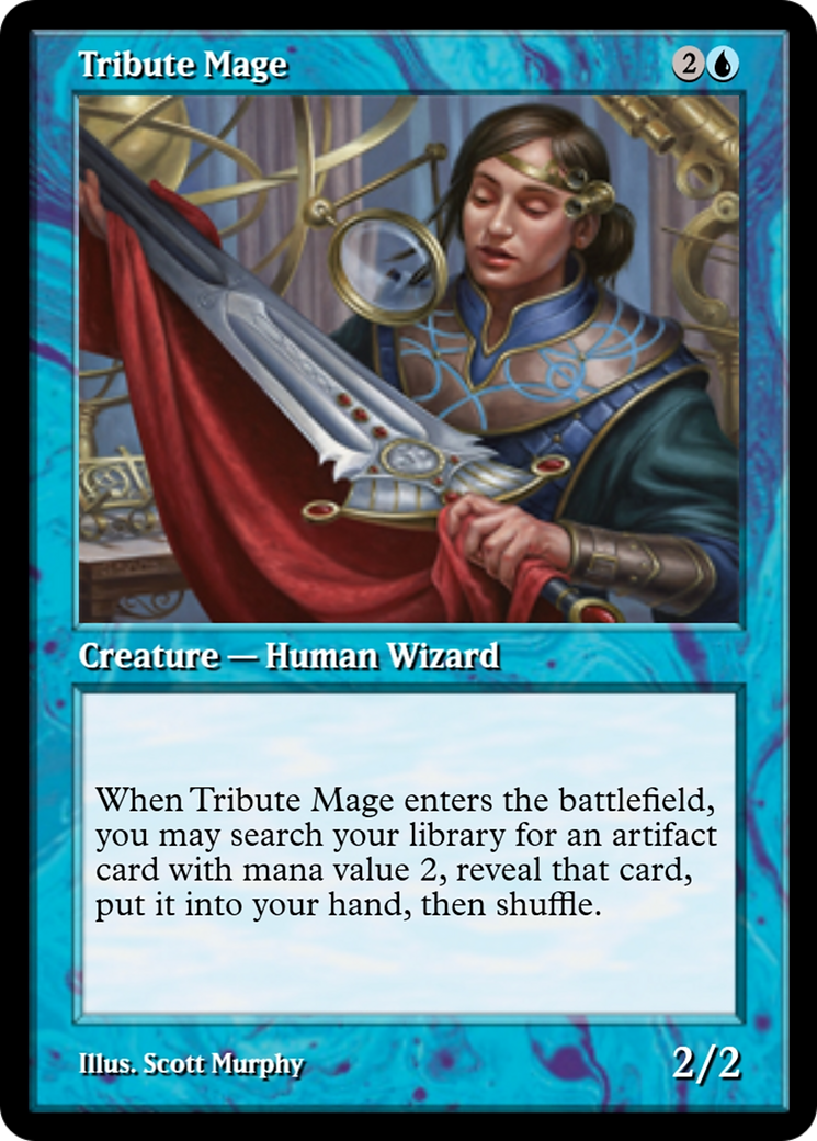Tribute Mage (PRM-91249) - Magic Online Promos Foil