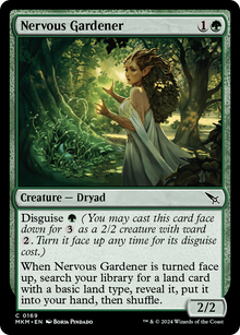 Nervous Gardener⁣ - Murders at Karlov Manor⁣ (Common)⁣ [169]