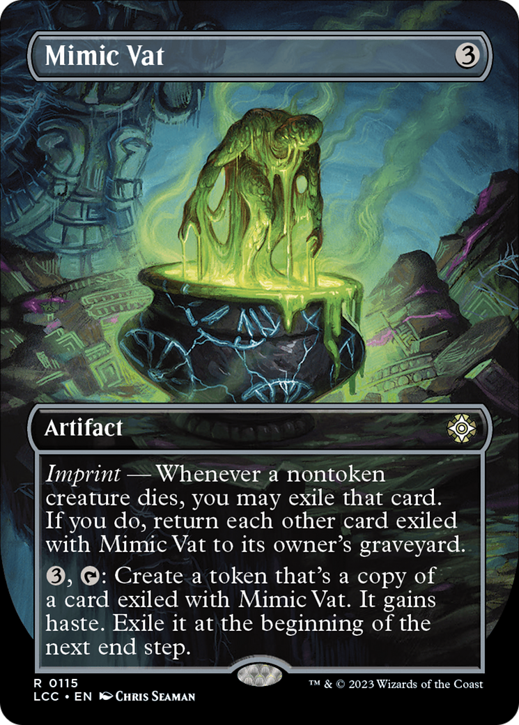 Mimic Vat (Borderless) (LCC-115) - The Lost Caverns of Ixalan Commander (Borderless)