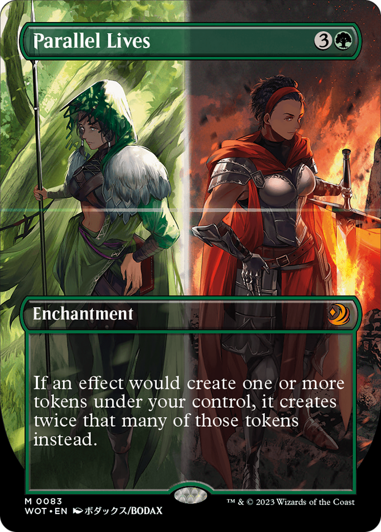 Parallel Lives (Anime Borderless) (WOT-083) - Wilds of Eldraine: Enchanting Tales (Borderless)