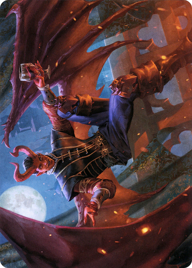 Raphael, Fiendish Savior // Raphael, Fiendish Savior (ACLB-040) - Battle for Baldur's Gate Art Series (Borderless)