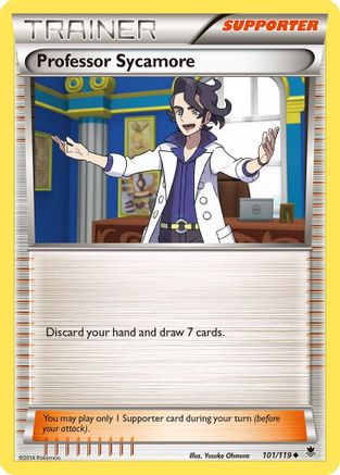 Professor Sycamore 101/119  XY  Phantom Forces - Uncommon