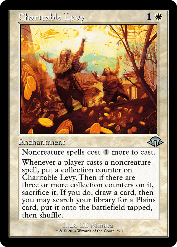 Charitable Levy⁣ - Modern Horizons 3: Extras⁣ (Uncommon)⁣ [390]
