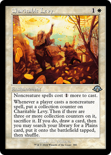 Charitable Levy⁣ - Modern Horizons 3: Extras⁣ (Uncommon)⁣ [390]