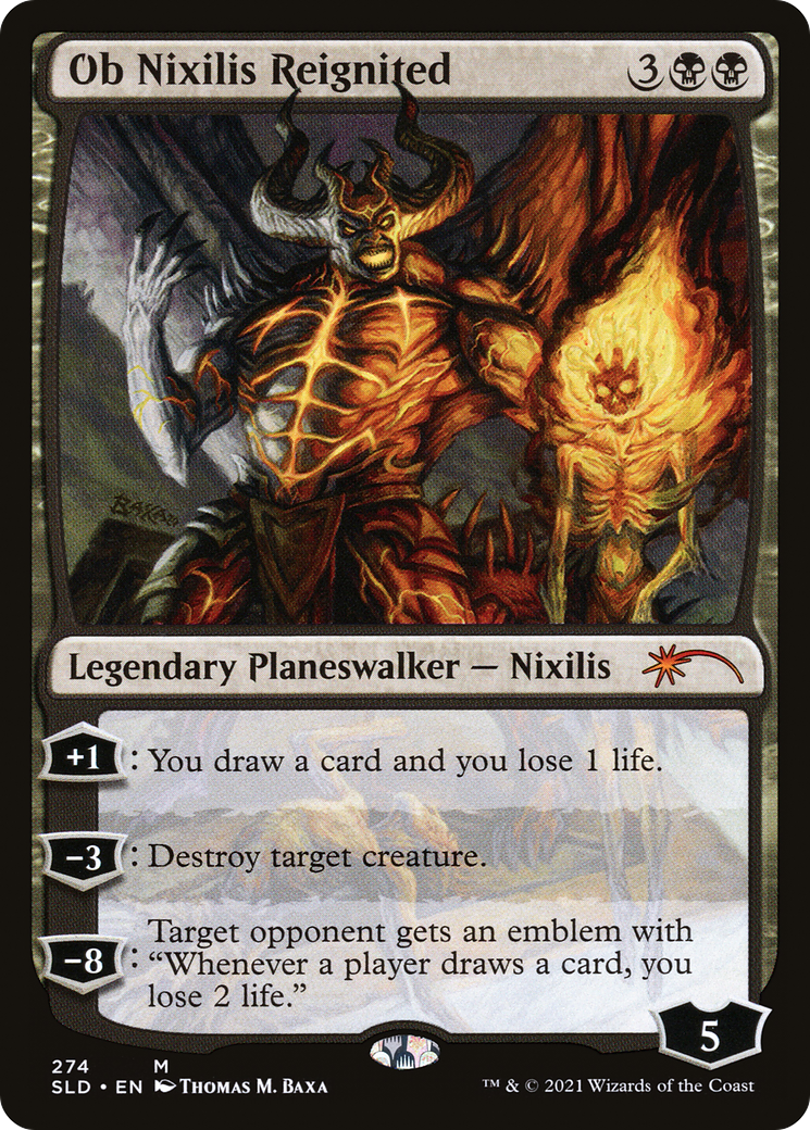 Ob Nixilis Reignited (SLD-274) - Secret Lair Drop Foil