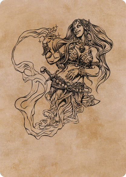 Djinni Windseer // Djinni Windseer (AAFR-074) - Adventures in the Forgotten Realms Art Series (Borderless) Foil