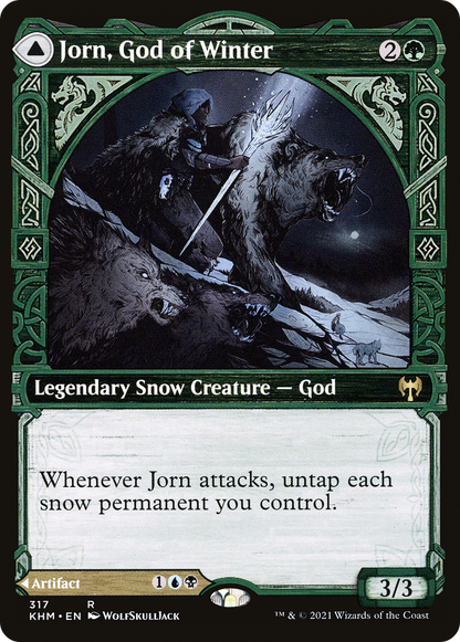 Jorn, God of Winter (Showcase) (KHM-317) - Kaldheim: (Showcase)