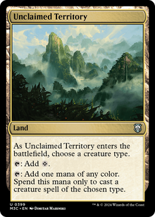 Unclaimed Territory⁣ - Commander: Modern Horizons 3⁣ (Uncommon)⁣ [399]