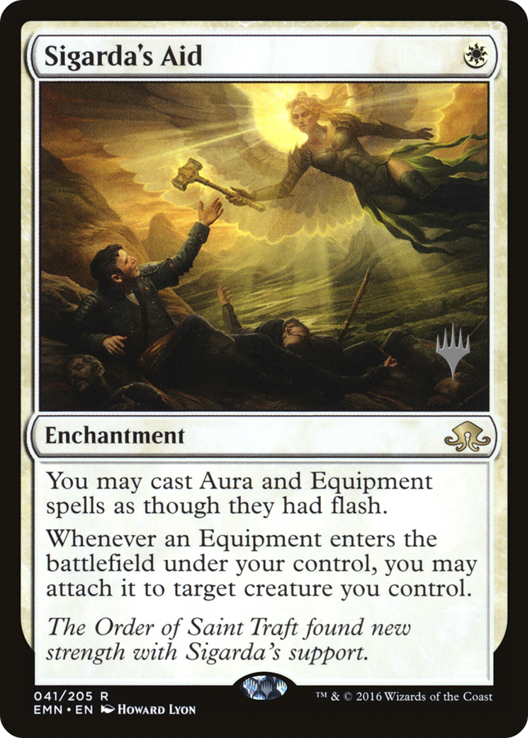 Sigarda's Aid (PPM21-41P) - Eldritch Moon Promos
