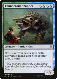 Thunderous Snapper (ELD-215) - Throne of Eldraine