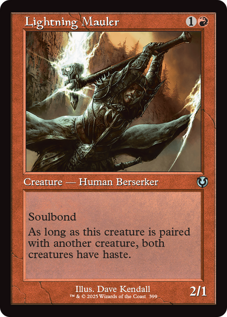 Lightning Mauler (INR-399) - Innistrad Remastered Foil