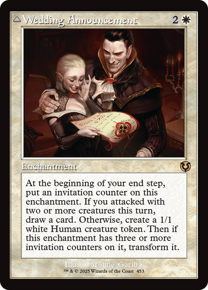Wedding Announcement // Wedding Festivity (INR-453) - Innistrad Remastered Foil