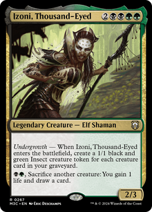 Izoni, Thousand-Eyed⁣ - Commander: Modern Horizons 3⁣ (Rare)⁣ [267]