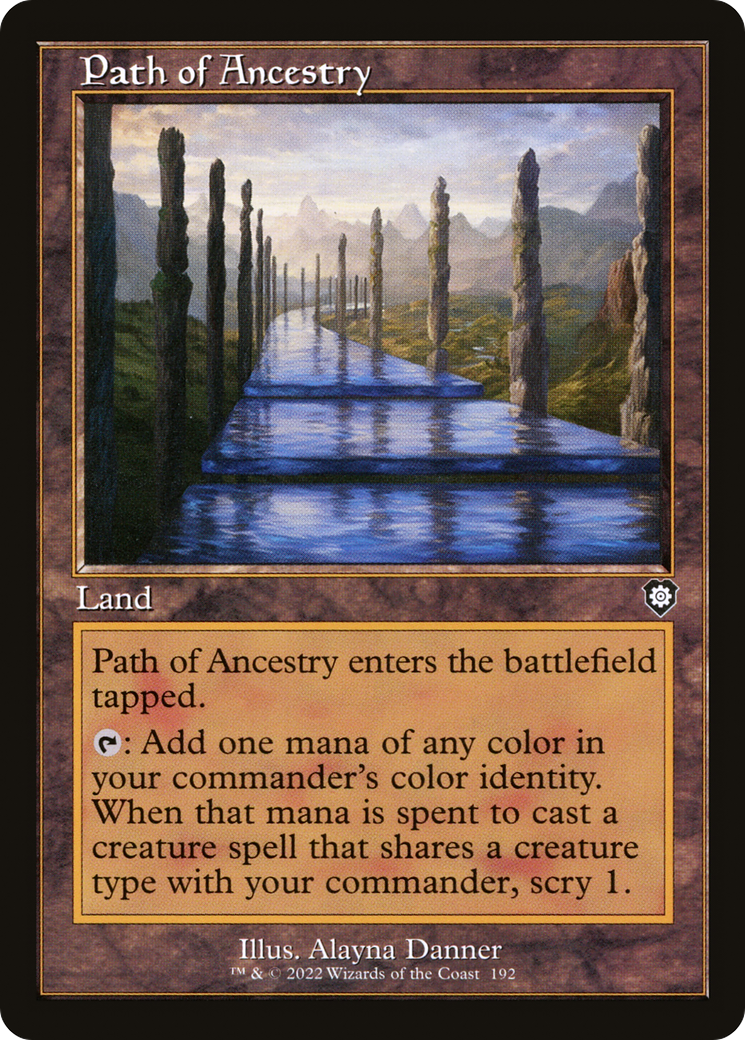 Path of Ancestry⁣ - Commander: The Brothers' War⁣ (Common)⁣ [192]