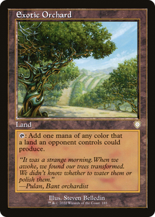 Exotic Orchard⁣ - Commander: The Brothers' War⁣ (Rare)⁣ [185]