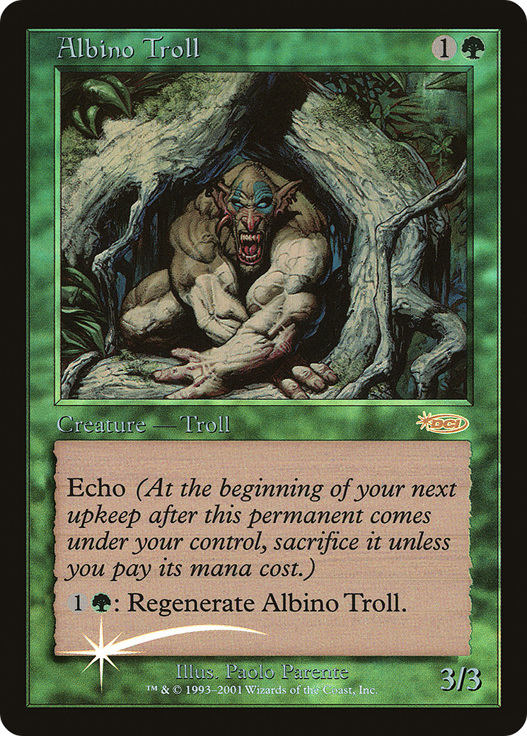 Albino Troll (FNM-002) - Friday Night Magic 2002 Foil