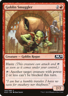 Goblin Smuggler⁣ - Core 2020⁣ (Common)⁣ [144]