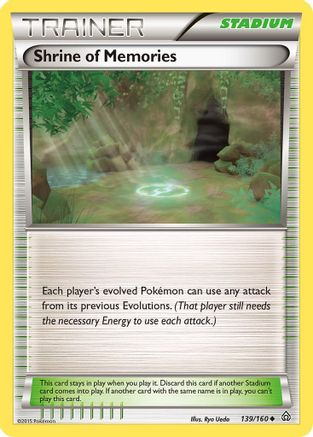 Shrine of Memories 139/160  XY  Primal Clash - Uncommon