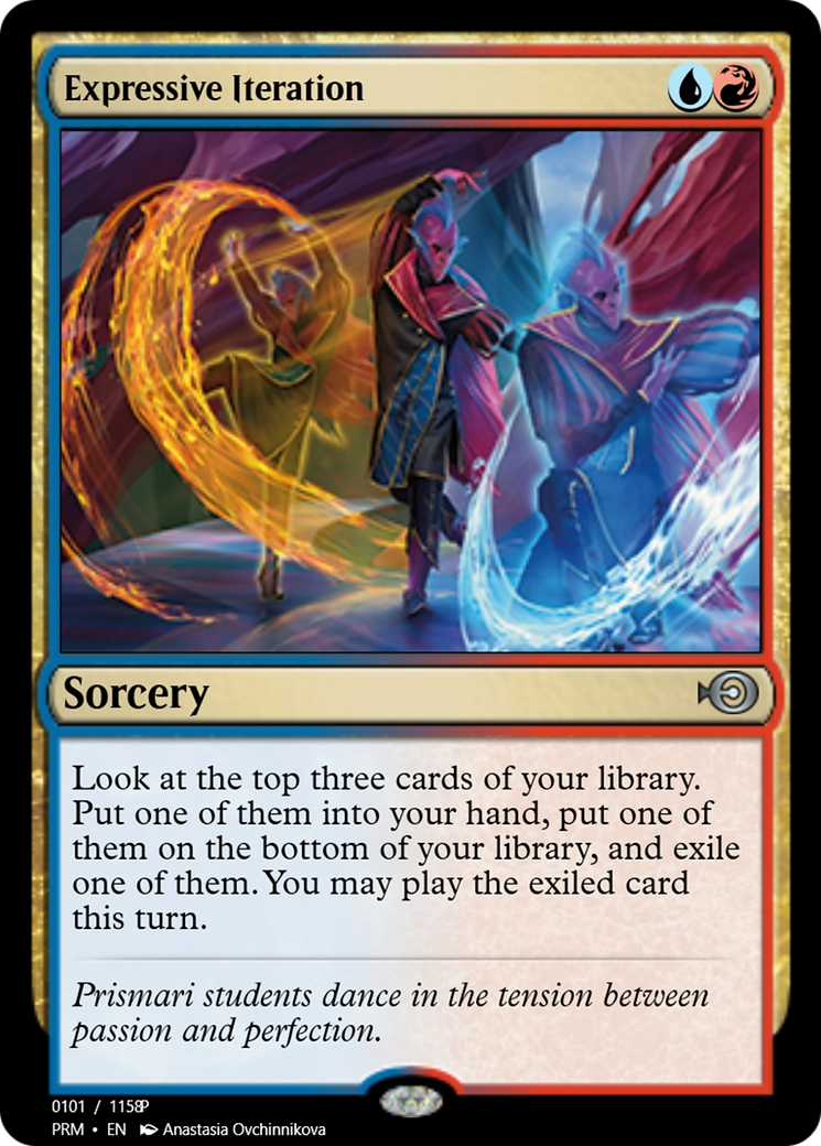 Expressive Iteration (PRM-90174) - Magic Online Promos Foil
