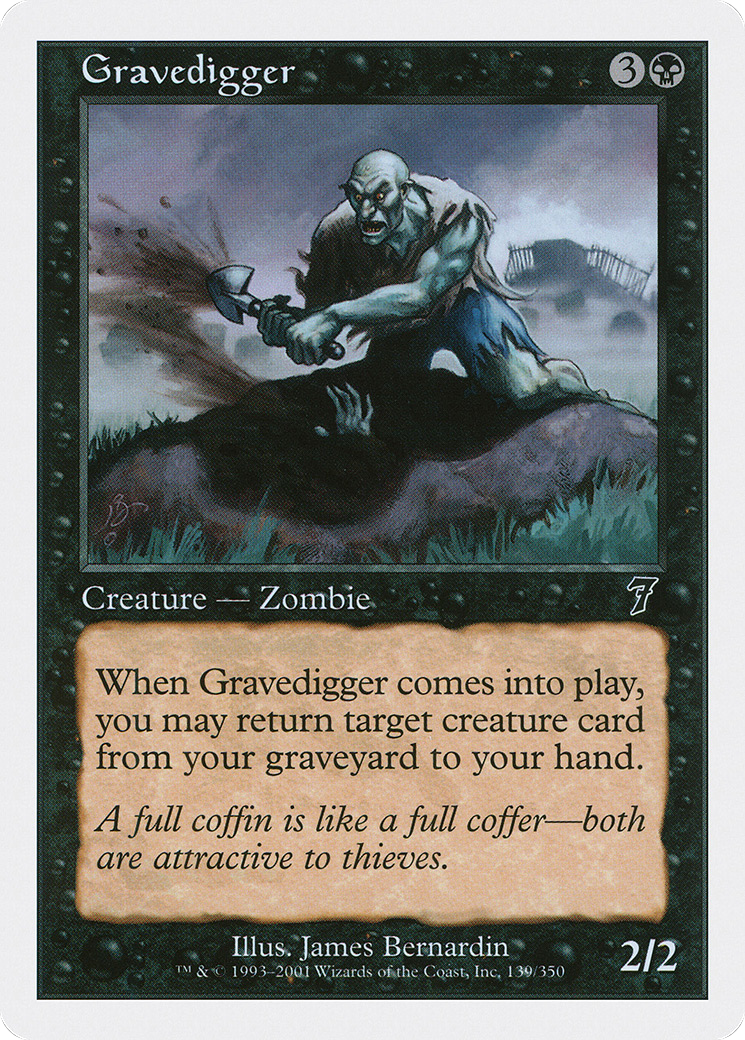 Gravedigger (7ED-139) - Seventh Edition
