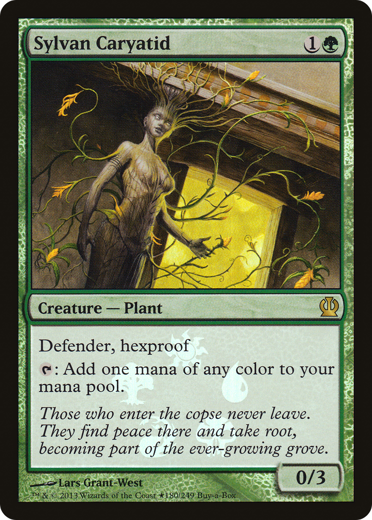 Sylvan Caryatid (BABP-180) - Theros Promos Foil