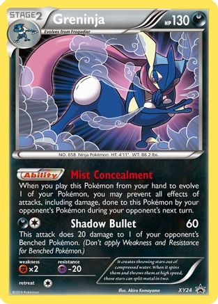 Greninja XY24  - Holofoil XY Promos - Promo