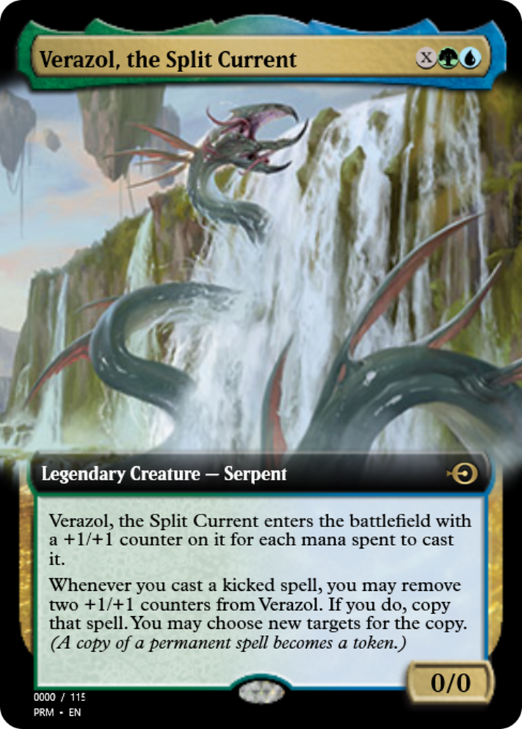 Verazol, the Split Current (PRM-83820) - Magic Online Promos