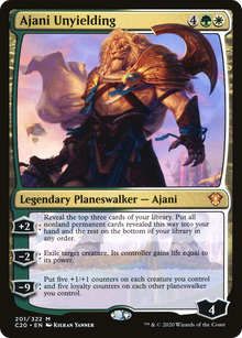 Ajani Unyielding (C20-201) - Commander 2020