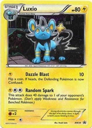 Luxio BW34  - Holofoil Black and White Promos - Promo