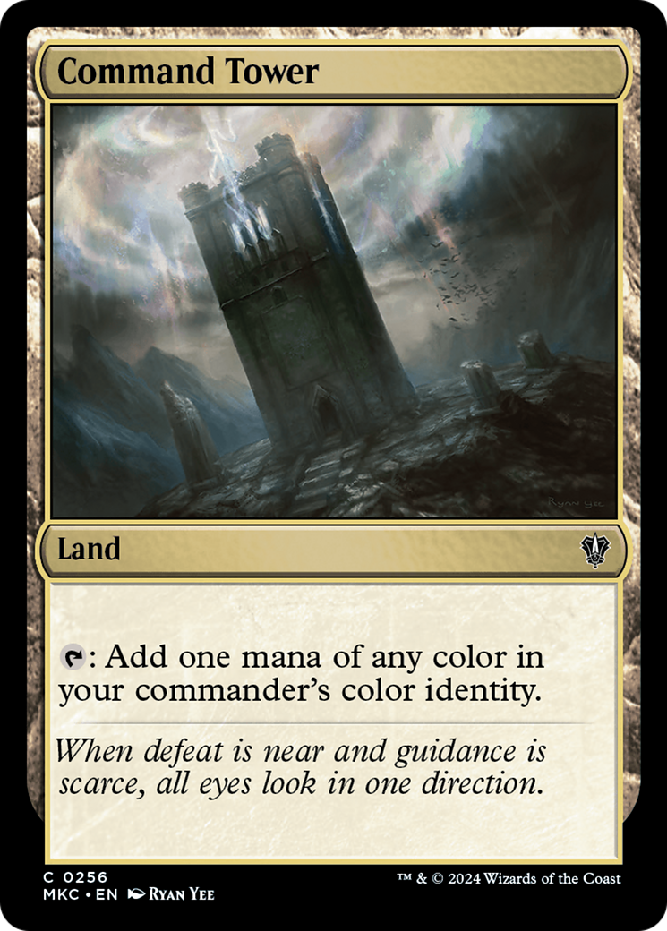 Command Tower⁣ - Commander: Murders at Karlov Manor⁣ (Common)⁣ [256]