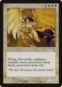 Akroma, Angel of Wrath (TSB-001) - Time Spiral Timeshifted