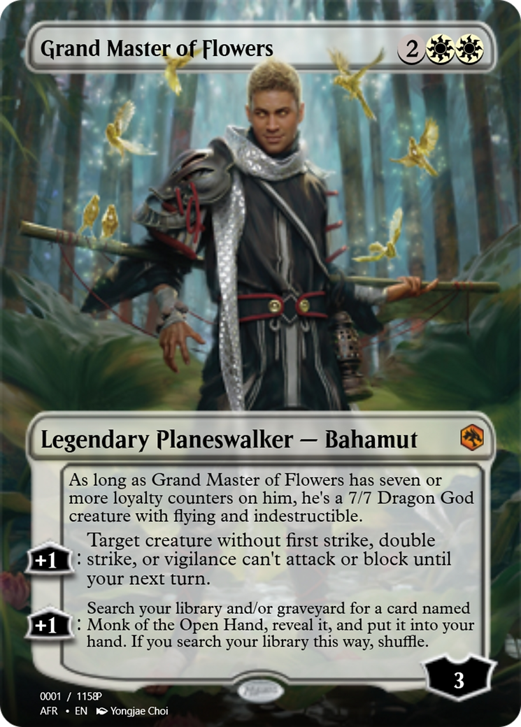 Grand Master of Flowers (PRM-92618) - Magic Online Promos Foil
