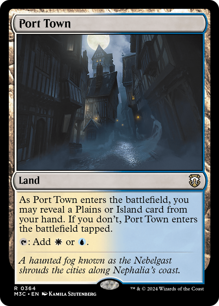 Port Town⁣ - Commander: Modern Horizons 3⁣ (Rare)⁣ [364]