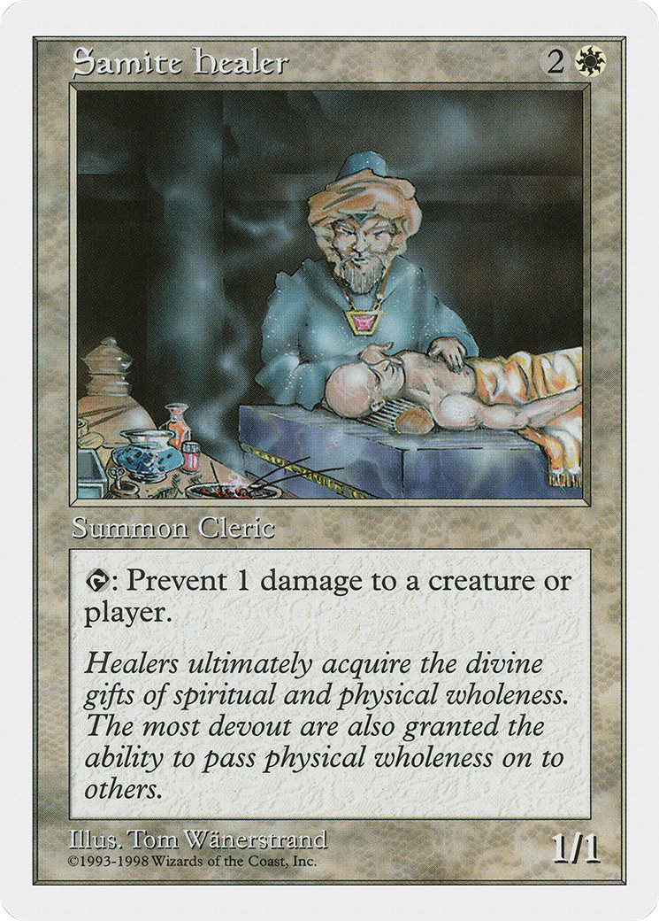 Samite Healer (ATH-081) - Anthologies