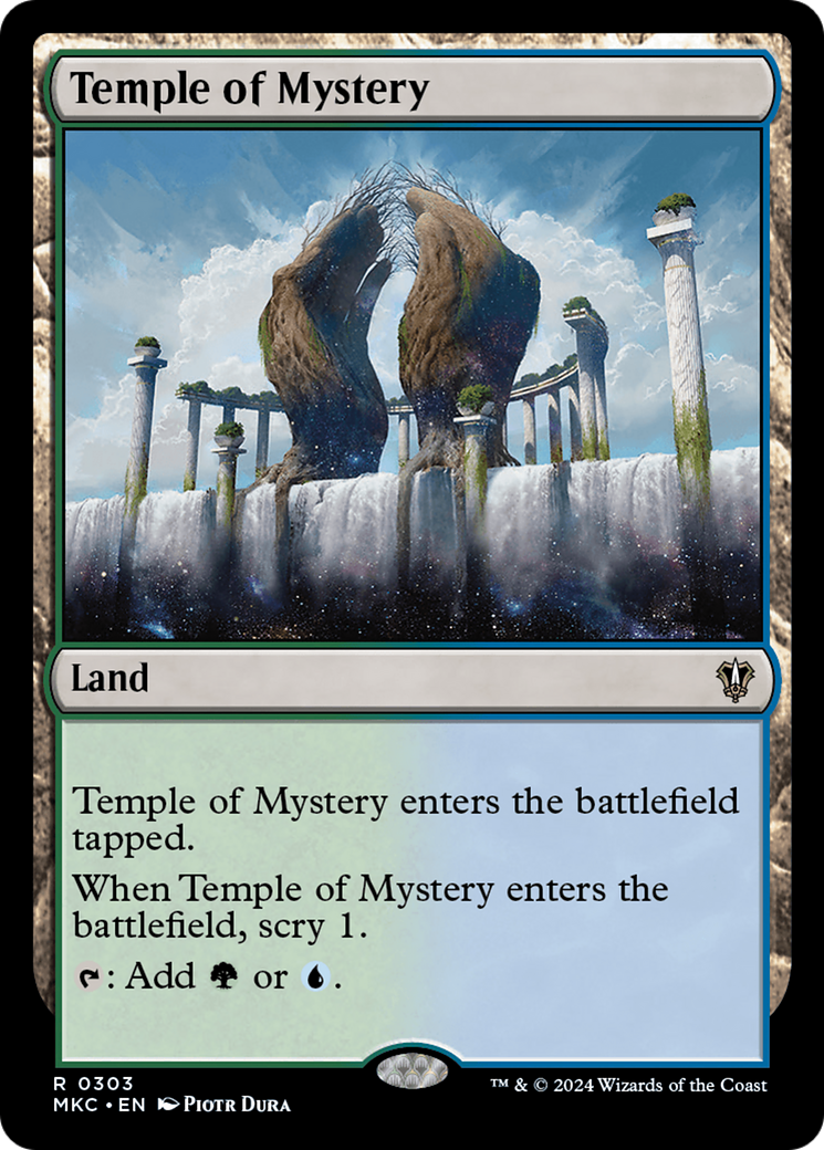Temple of Mystery⁣ - Commander: Murders at Karlov Manor⁣ (Rare)⁣ [303]