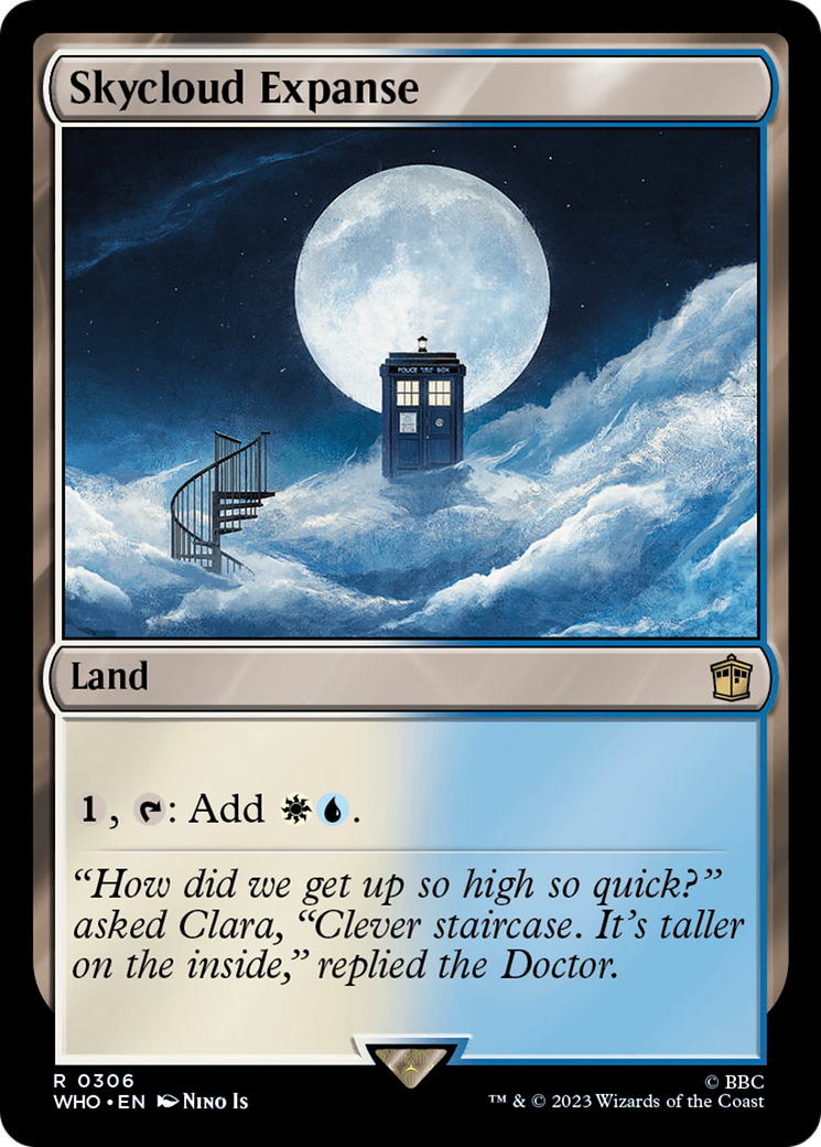 Skycloud Expanse⁣ - Universes Beyond: Doctor Who⁣ (Rare)⁣ [306]