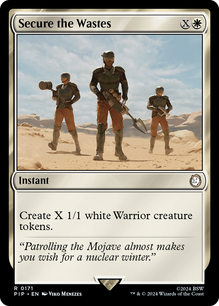 Secure the Wastes⁣ - Universes Beyond: Fallout⁣ (Rare)⁣ [171]
