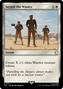 Secure the Wastes⁣ - Universes Beyond: Fallout⁣ (Rare)⁣ [171]