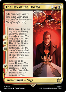 The Day of the Doctor⁣ - Universes Beyond: Doctor Who⁣ (Rare)⁣ [121]