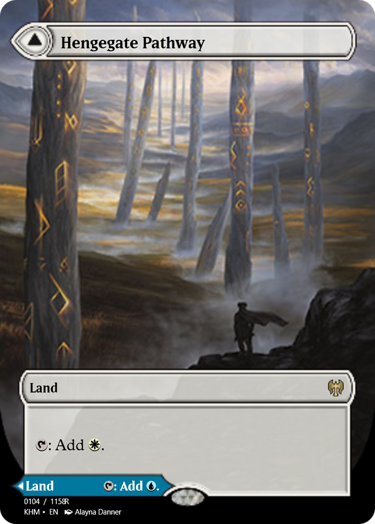 Hengegate Pathway // Mistgate Pathway (PRM-88408) - Magic Online Promos Foil
