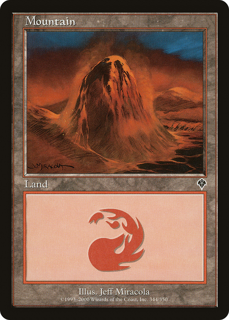 Mountain (344) (INV-344) - Invasion Foil